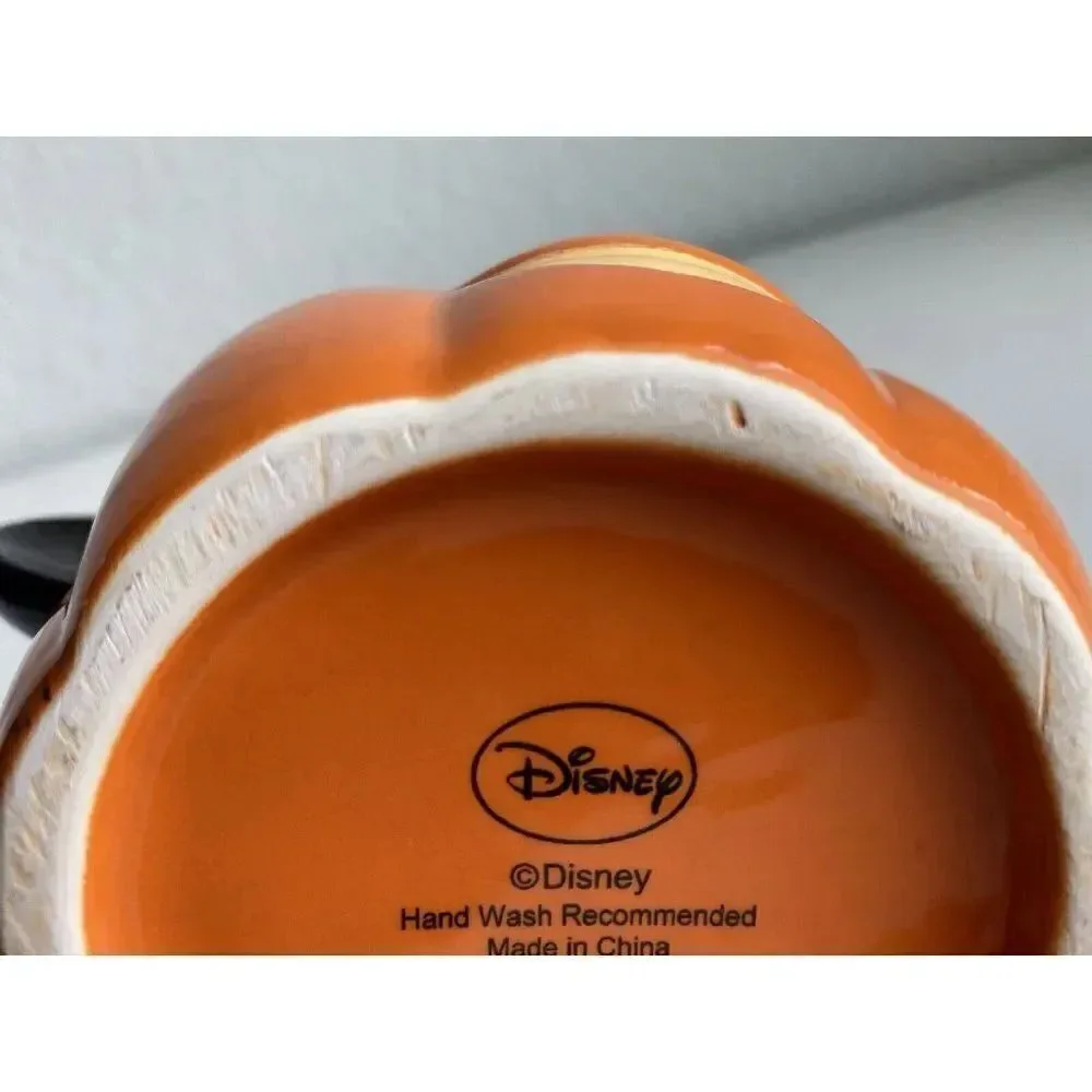 Halloween Disney Mickey Mouse Pumpkin Coffee Mug Cup Jack-O-Lantern NEW‎